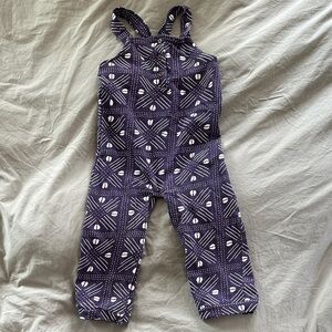 ade+ayo 18M Purple Print Romper